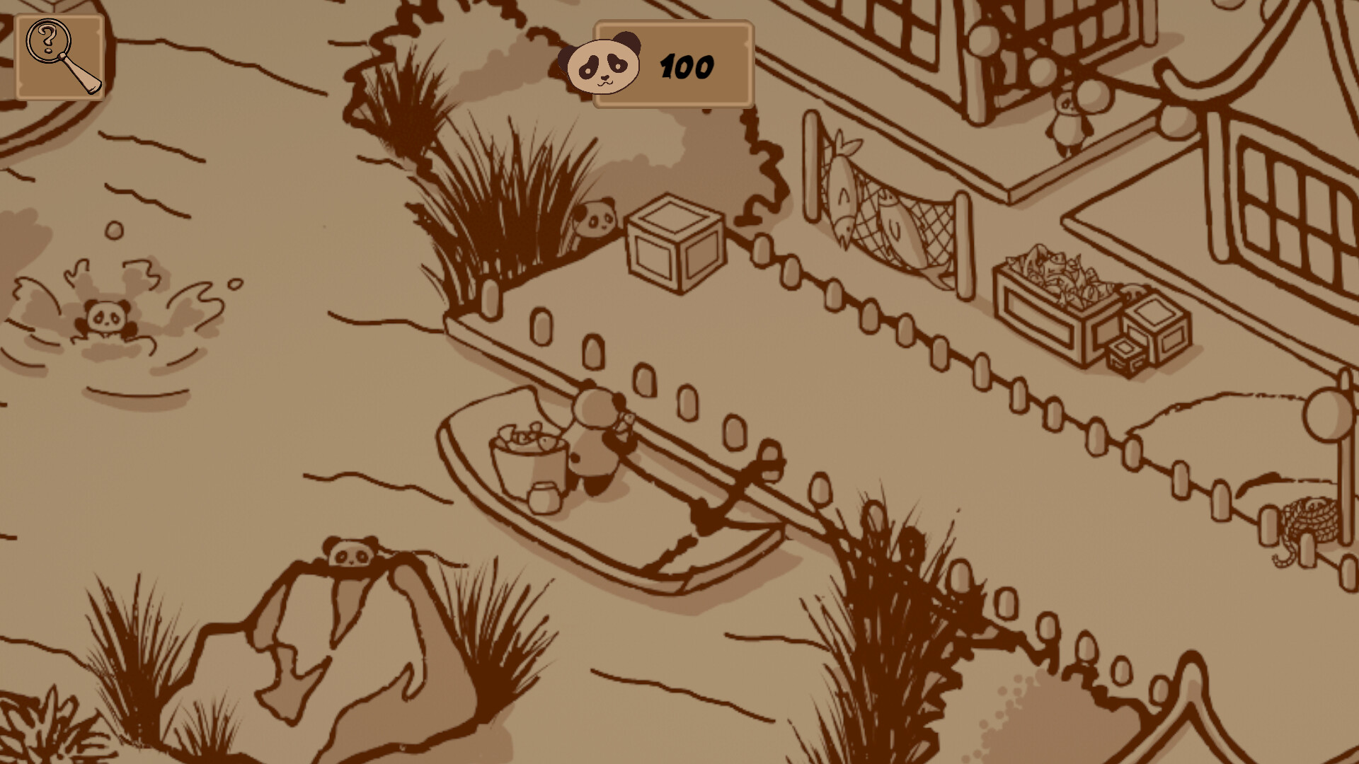 100 Hidden Pandas: Village Screenshot 3