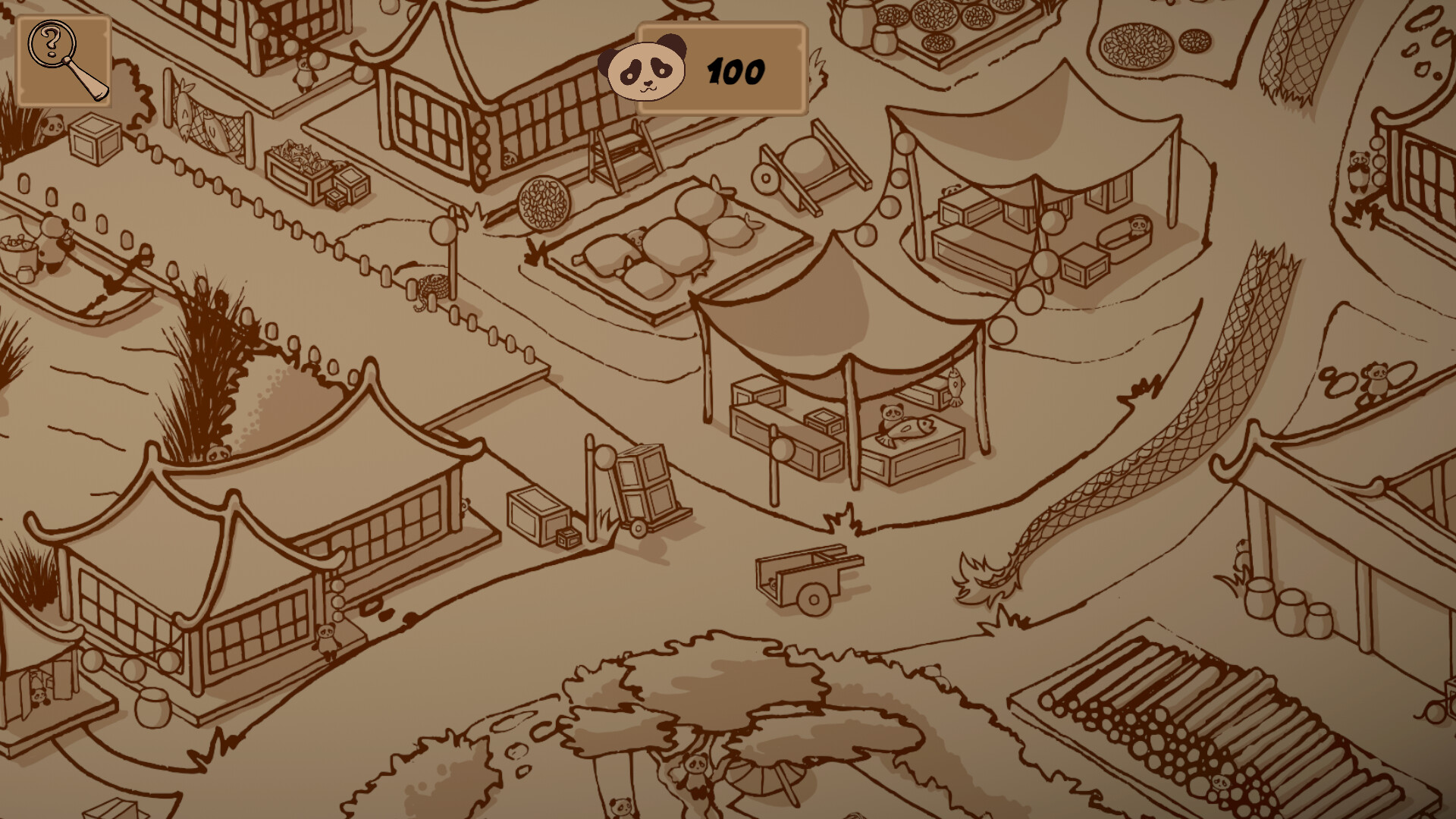 100 Hidden Pandas: Village Screenshot 5