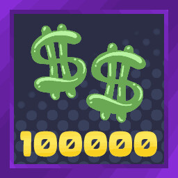 $100,000 Spent icon