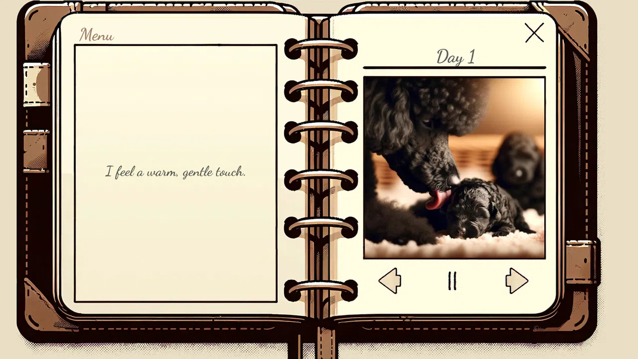 My Poodle's Diary - Visual Novel Screenshot 3