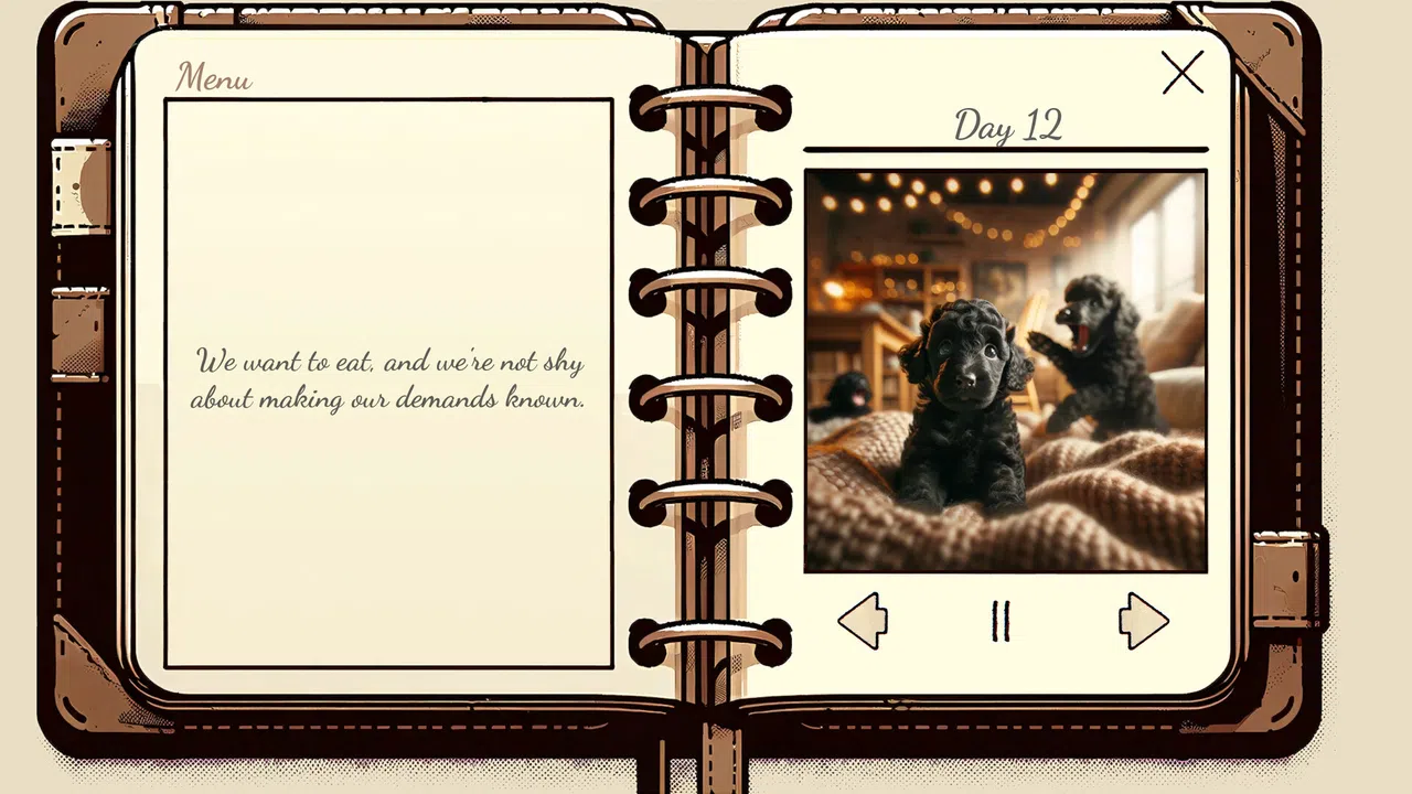 My Poodle's Diary - Visual Novel Screenshot 4