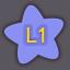 Blue Star Level 1 icon
