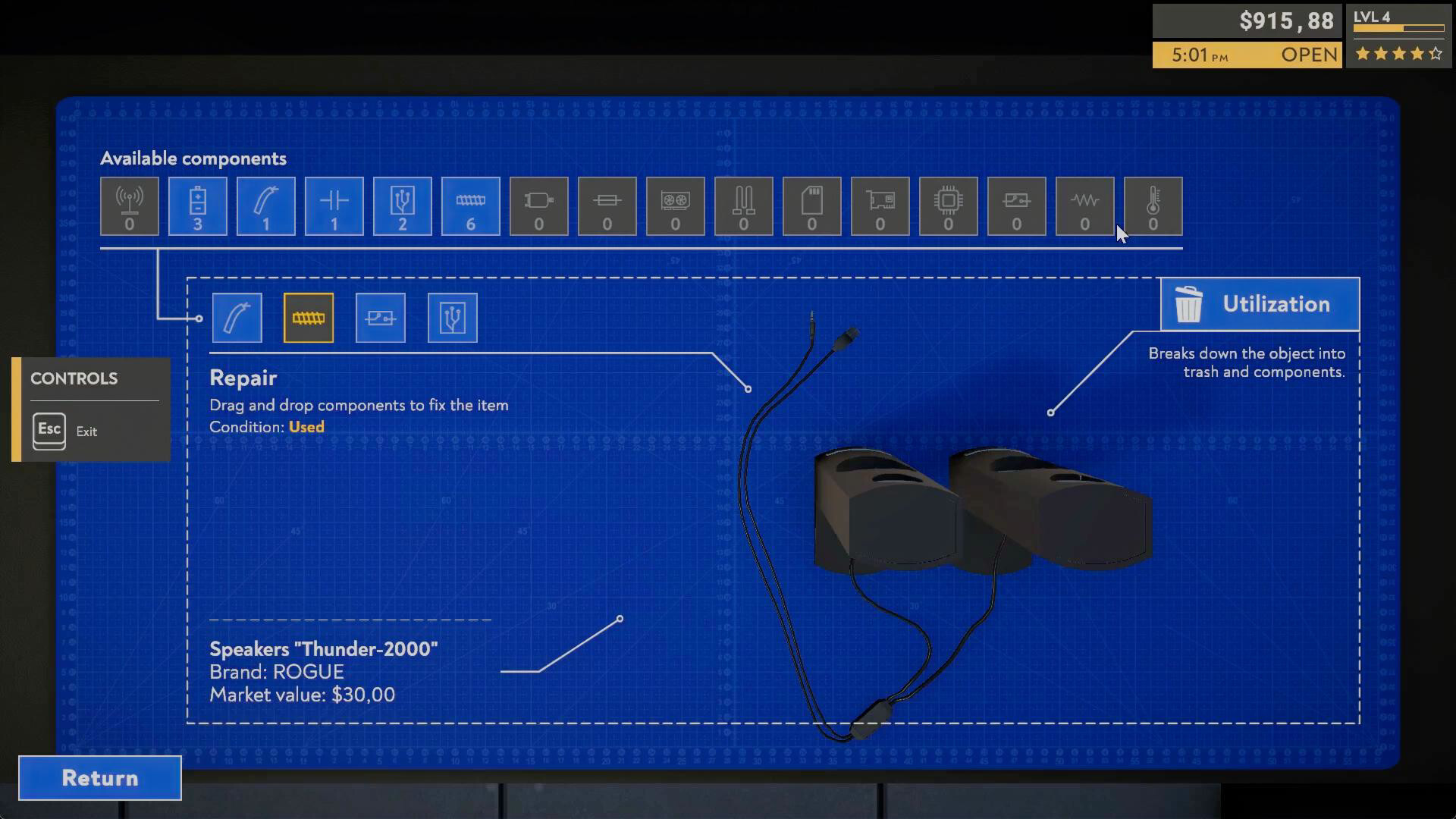 Returns Outlet Simulator Screenshot 5