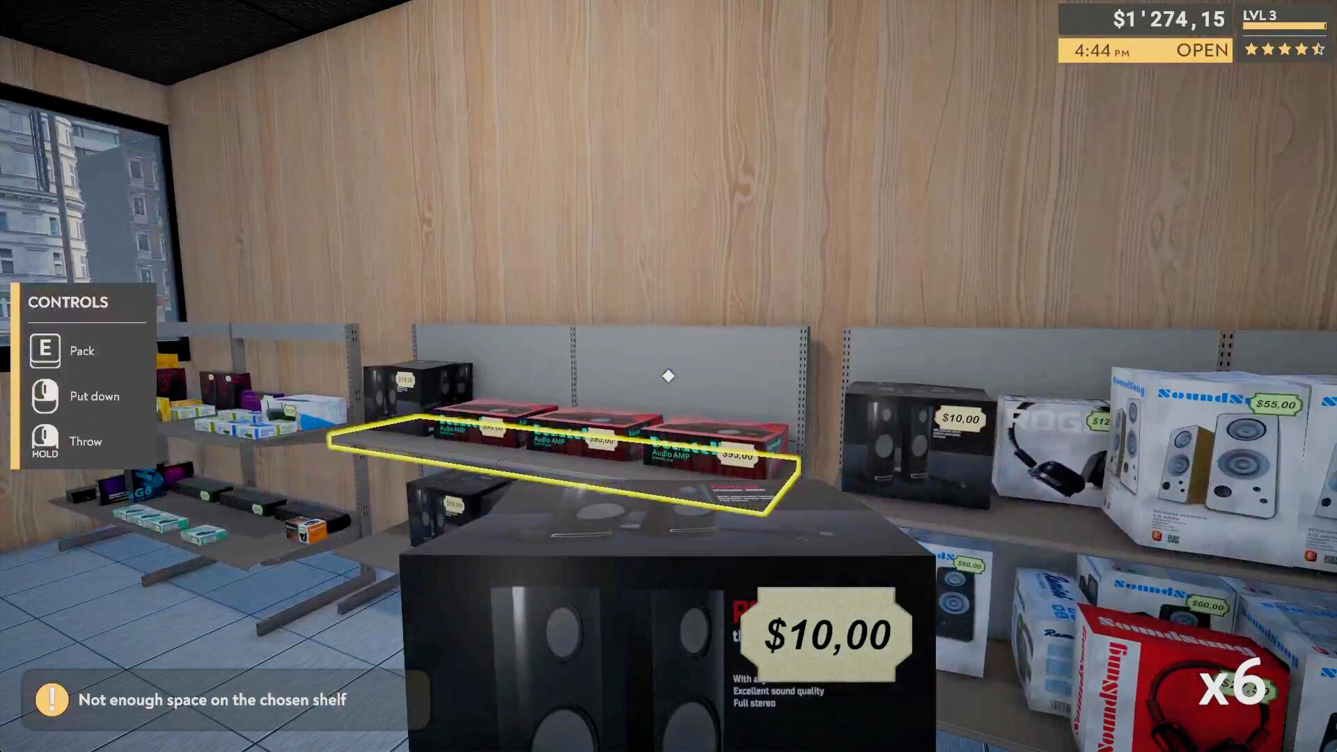 Returns Outlet Simulator Screenshot 3