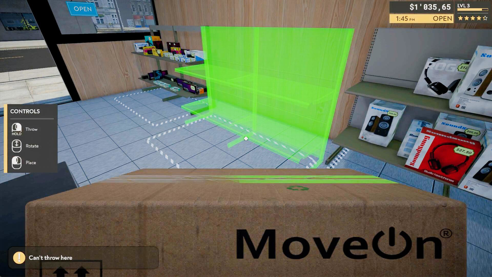 Returns Outlet Simulator Screenshot 6