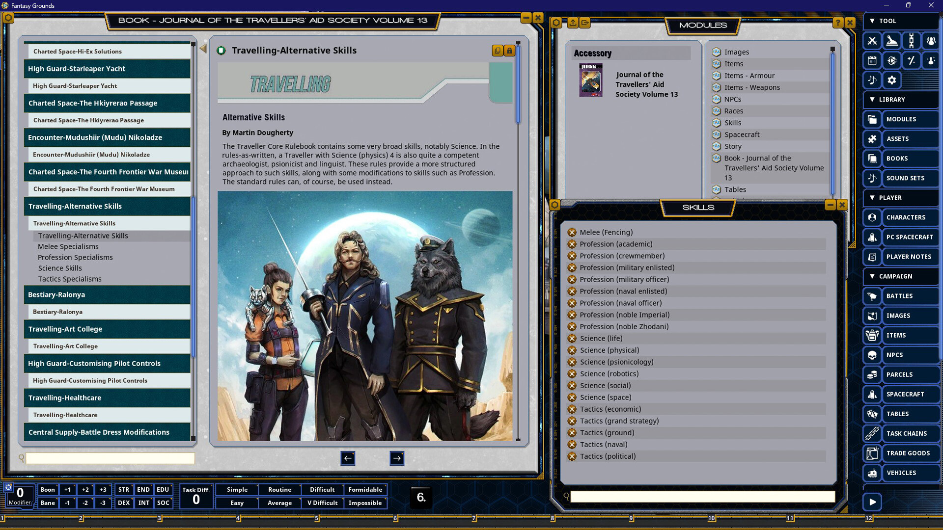 Fantasy Grounds - Traveller - Journal of the Travellers' Aid Society Volume 13 Screenshot 2