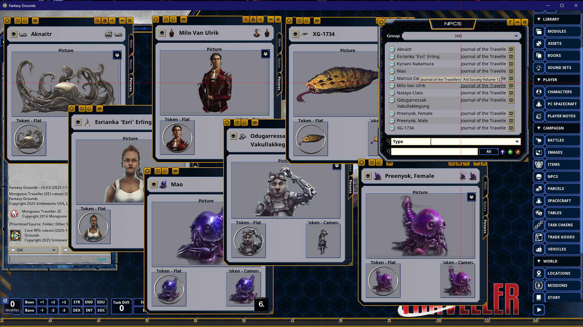 Fantasy Grounds - Traveller - Journal of the Travellers' Aid Society Volume 12 Screenshot 3