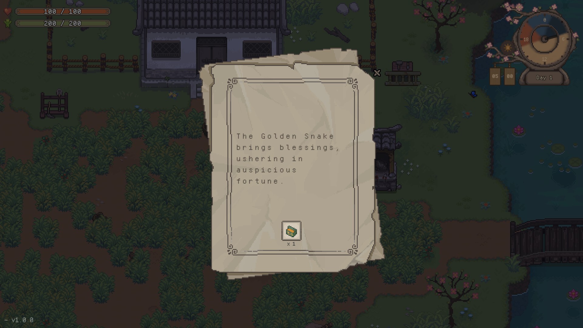 Halcyon Days at Taoyuan - Golden Snake Pack Screenshot 2