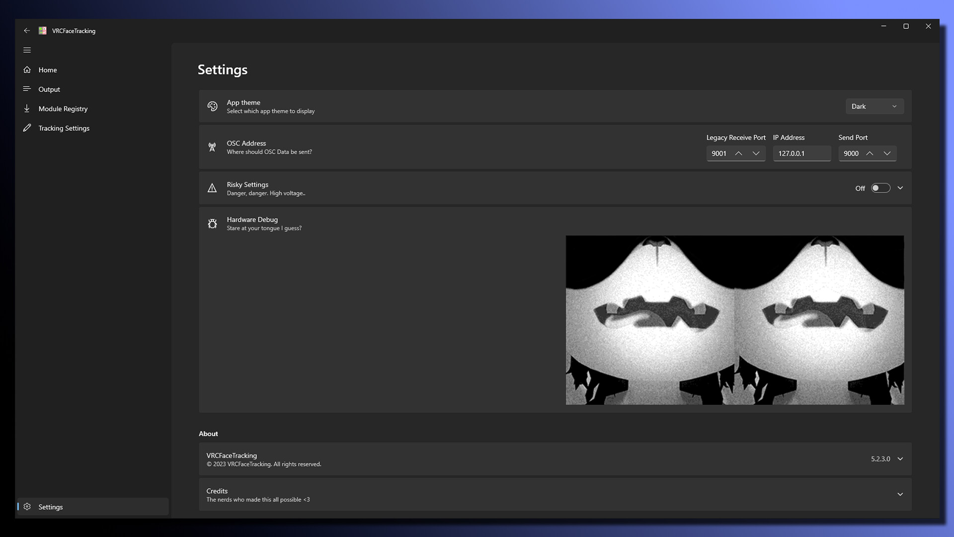 VRCFaceTracking Screenshot 4