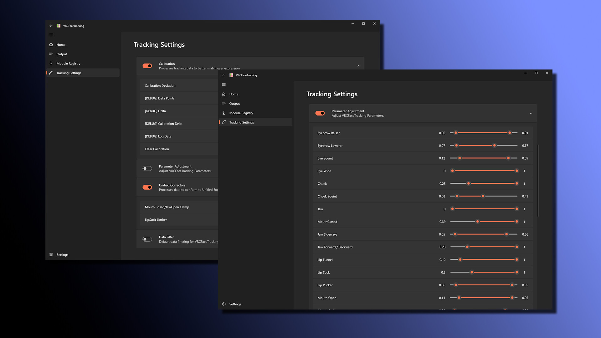 VRCFaceTracking Screenshot 6