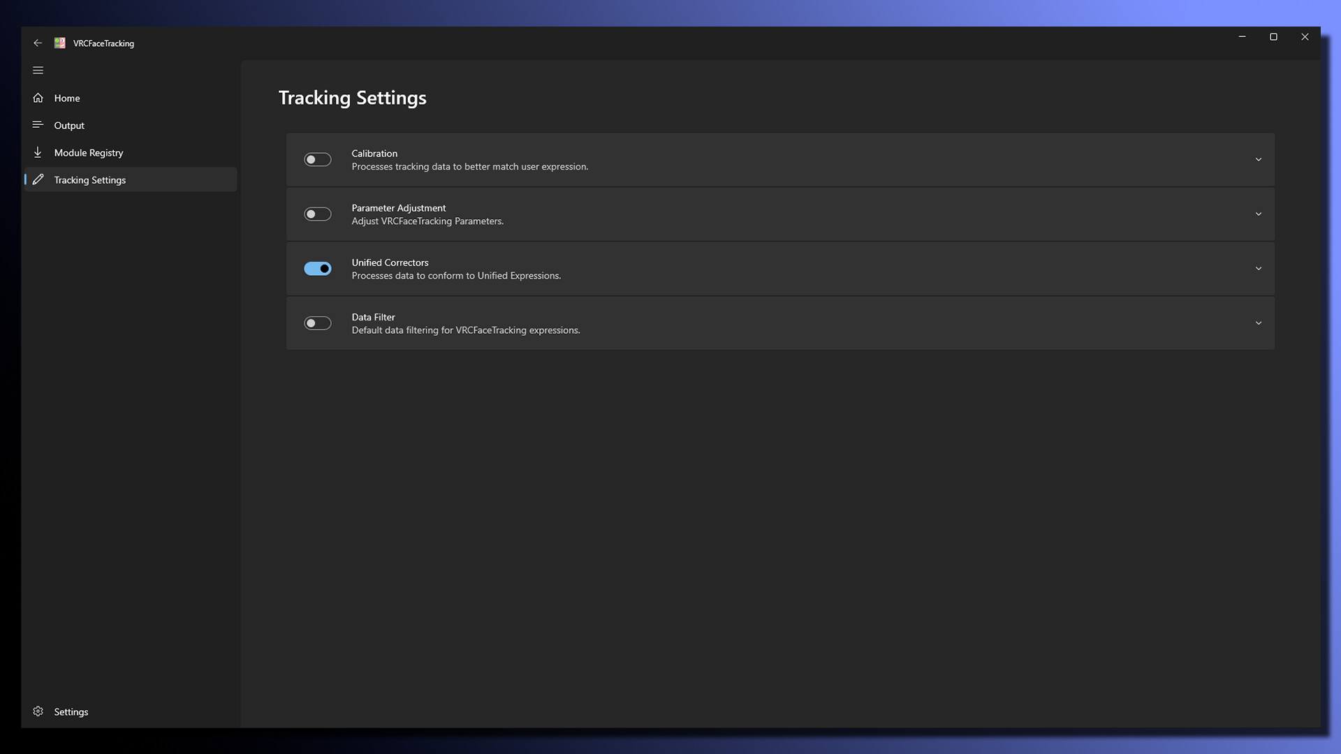 VRCFaceTracking Screenshot 3