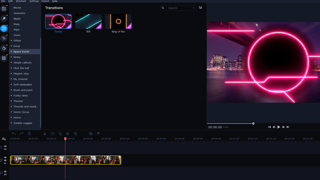 Movavi Video Editor Plus 2022 - Handy Set Screenshot 4