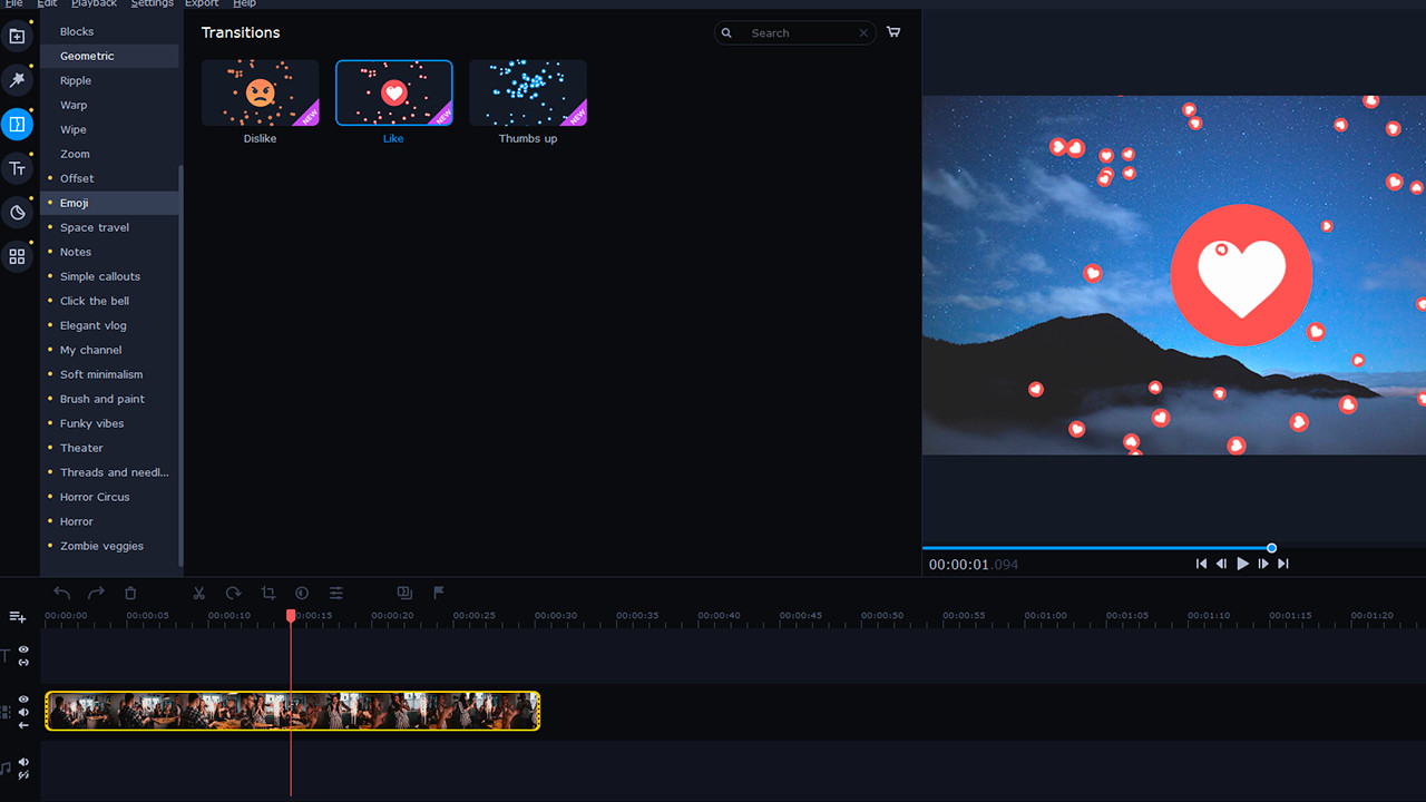 Movavi Video Editor Plus 2022 - Handy Set Screenshot 3