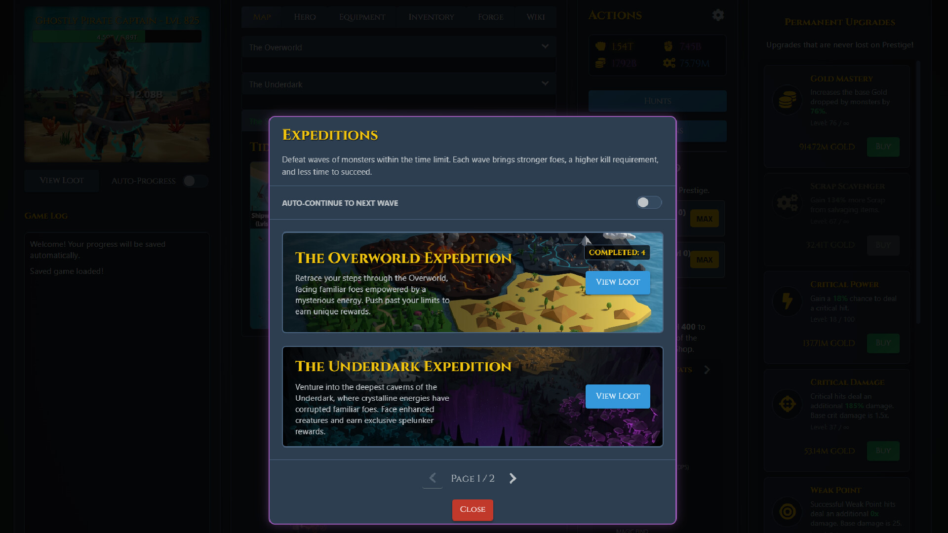 Idle Looter Screenshot 1