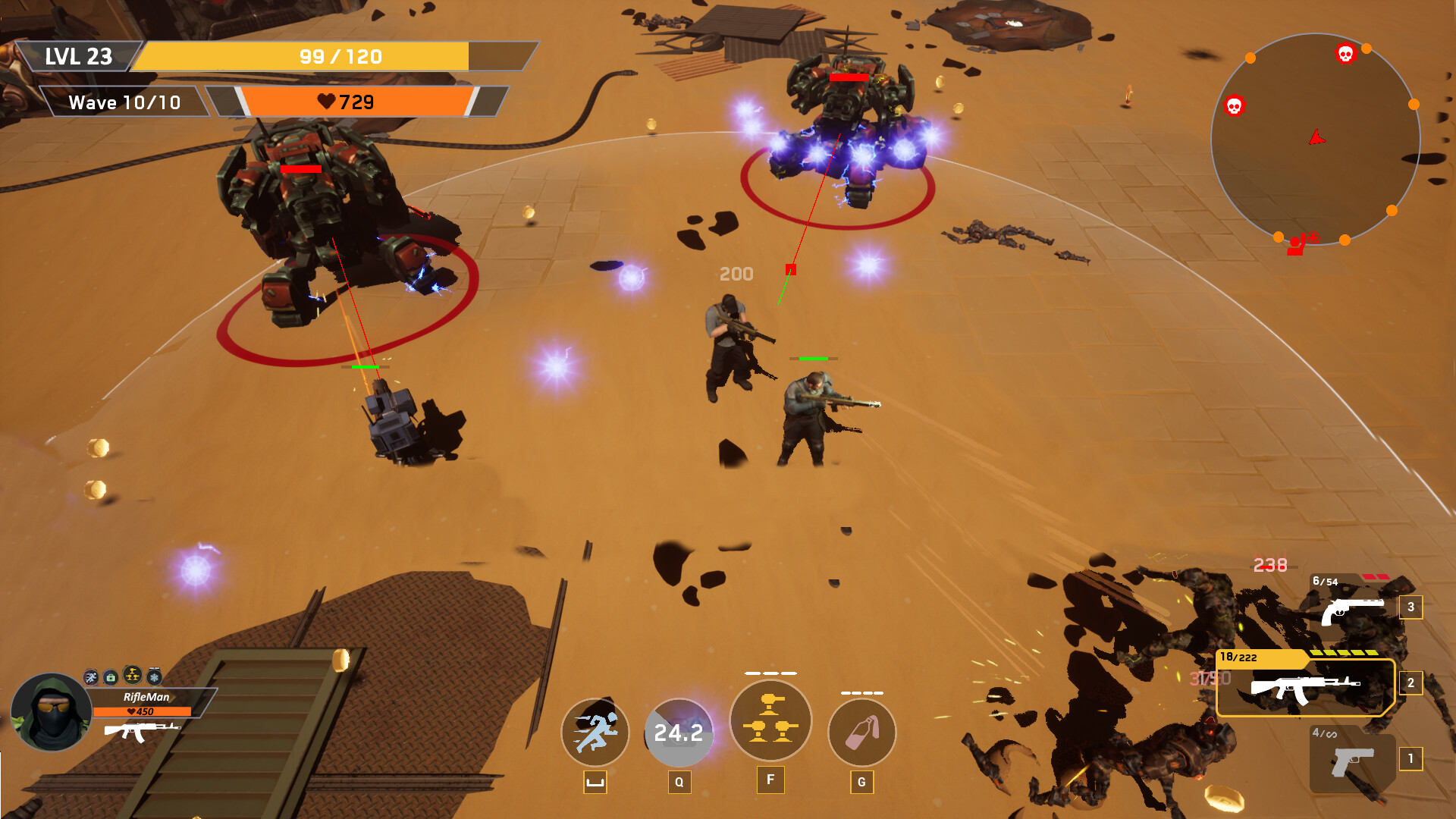 UnfAIr War: Survivor Screenshot 1