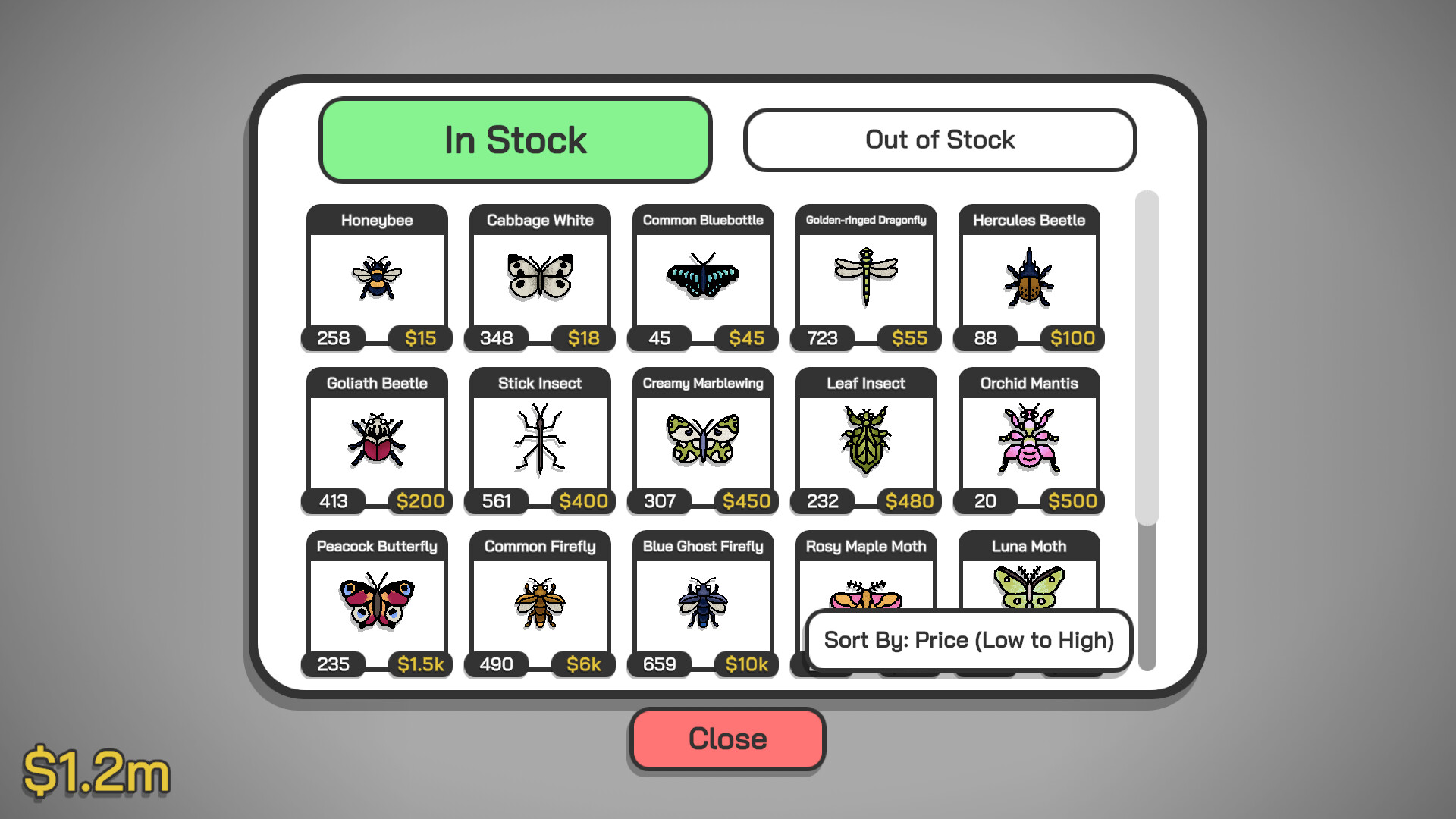 Budgie's Bug Shop Screenshot 4