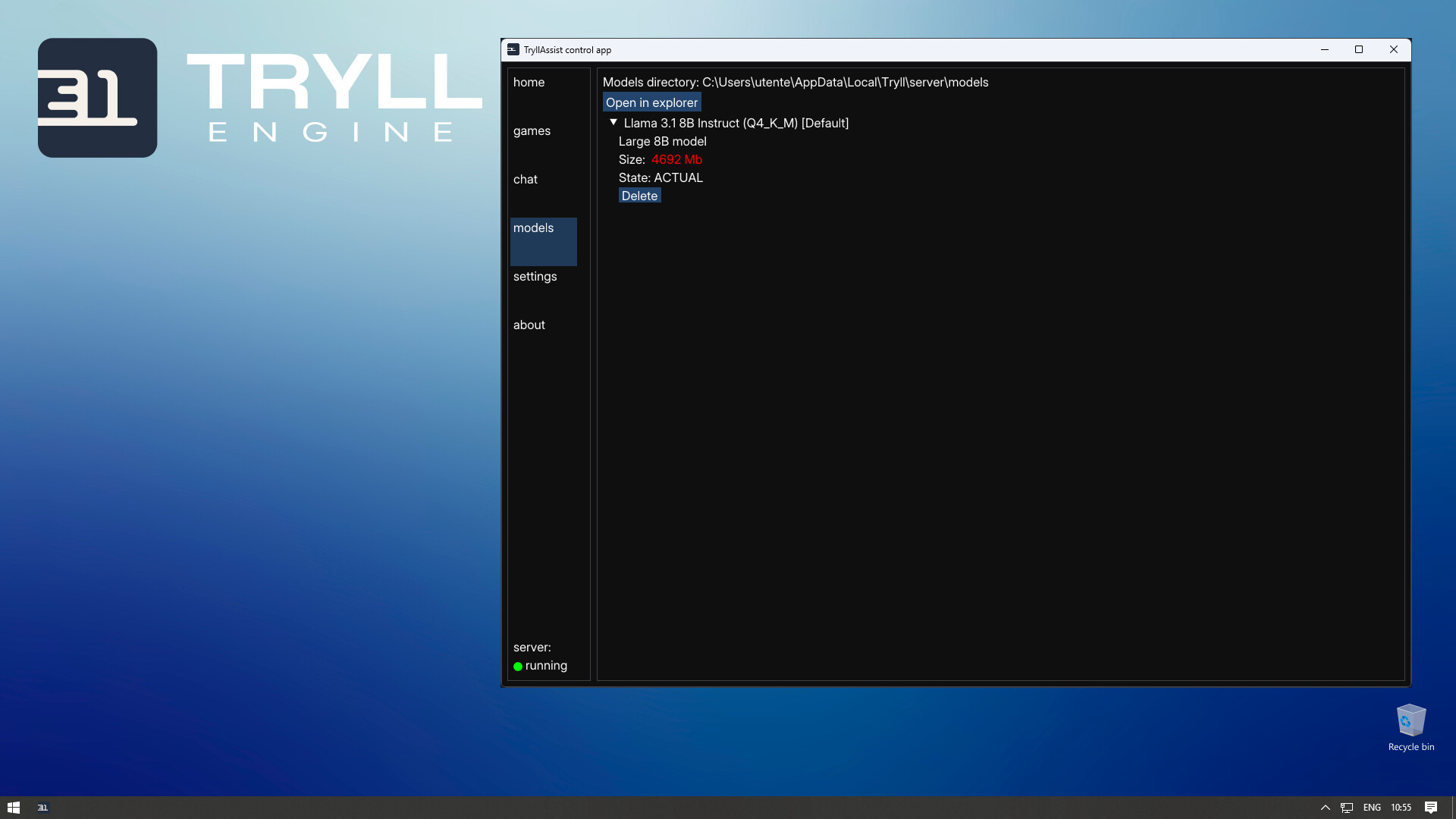 Tryll Assistant Screenshot 2