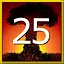 25 Nukes Detonated icon
