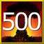 500 Nukes Detonated icon
