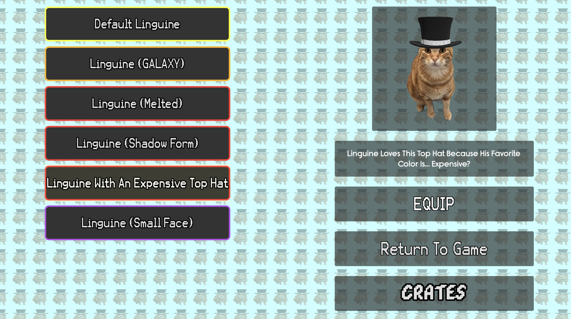 Silly Linguine Cat Simulator Deluxe Online Screenshot 5