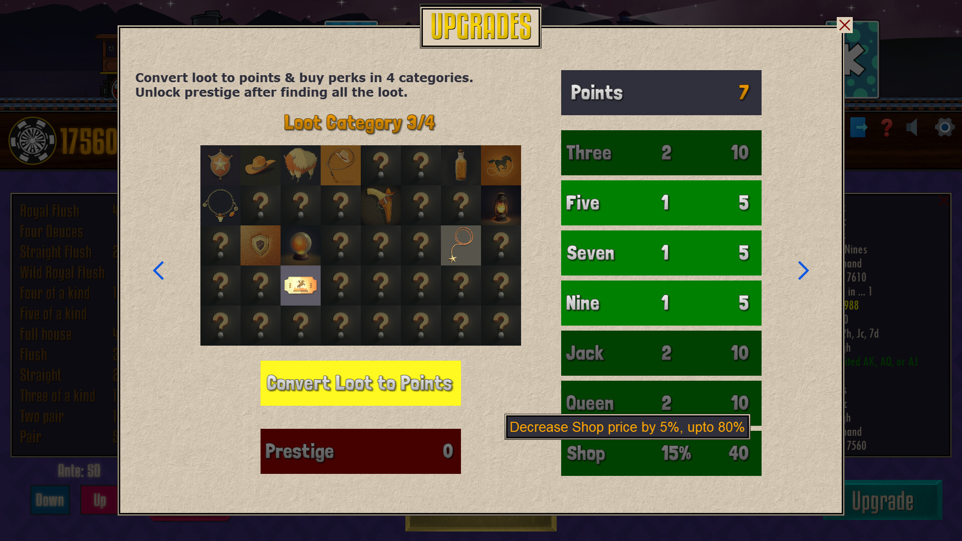 Poker Train Screenshot 2