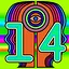 Level 14 icon