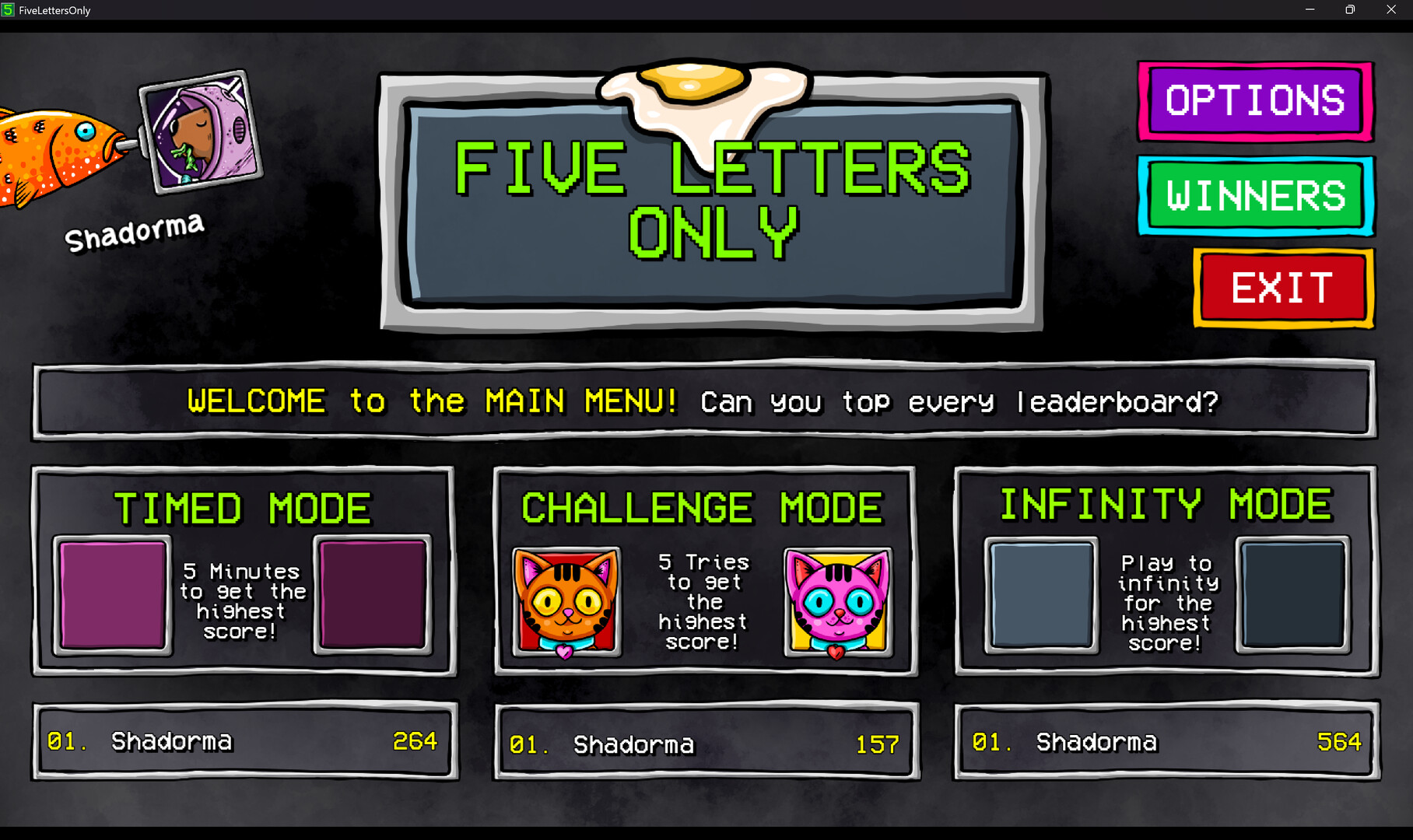 Five Letters Only Screenshot 3