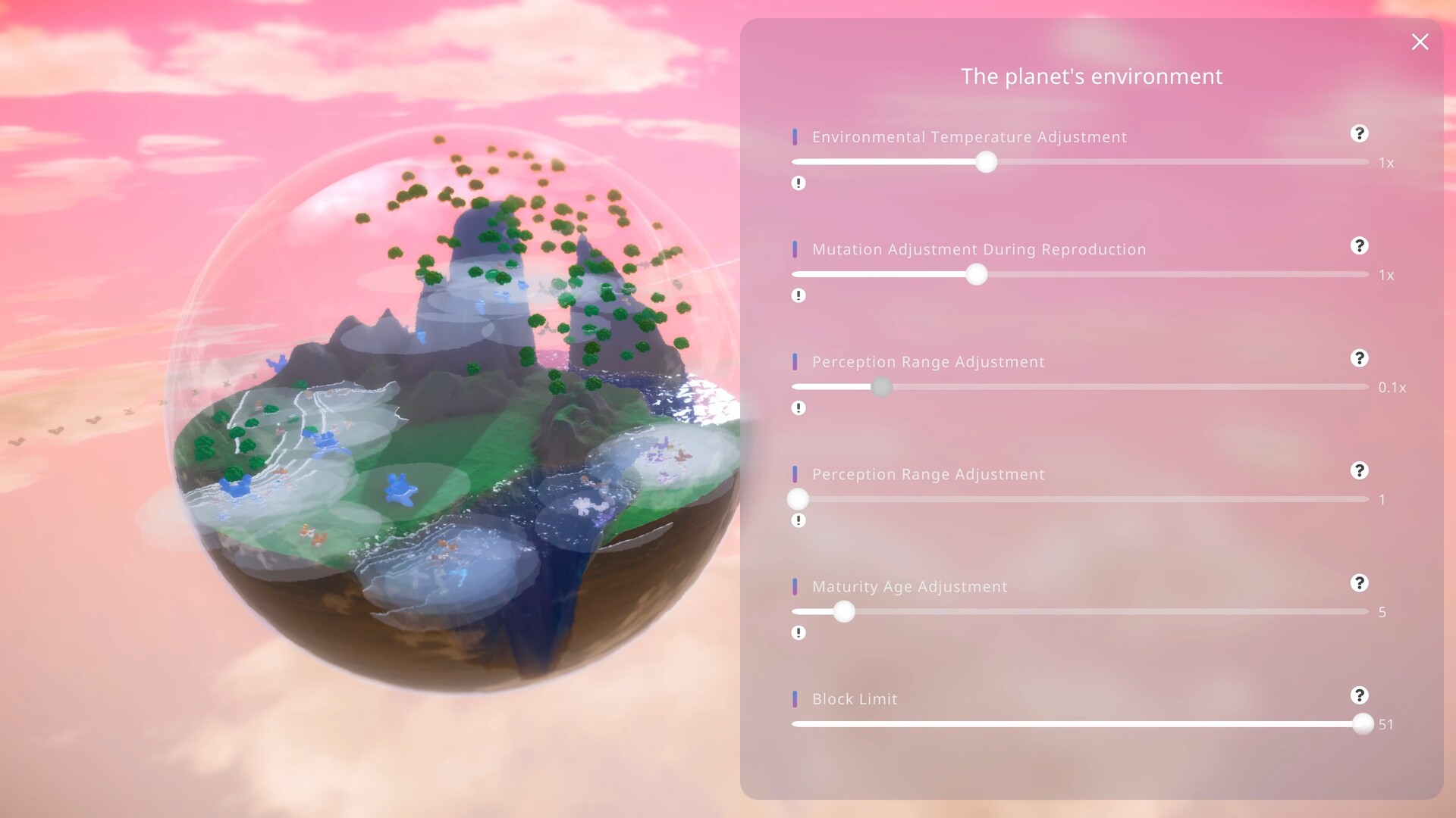 ANLIFE: Motion-Learning Life Evolution Screenshot 4
