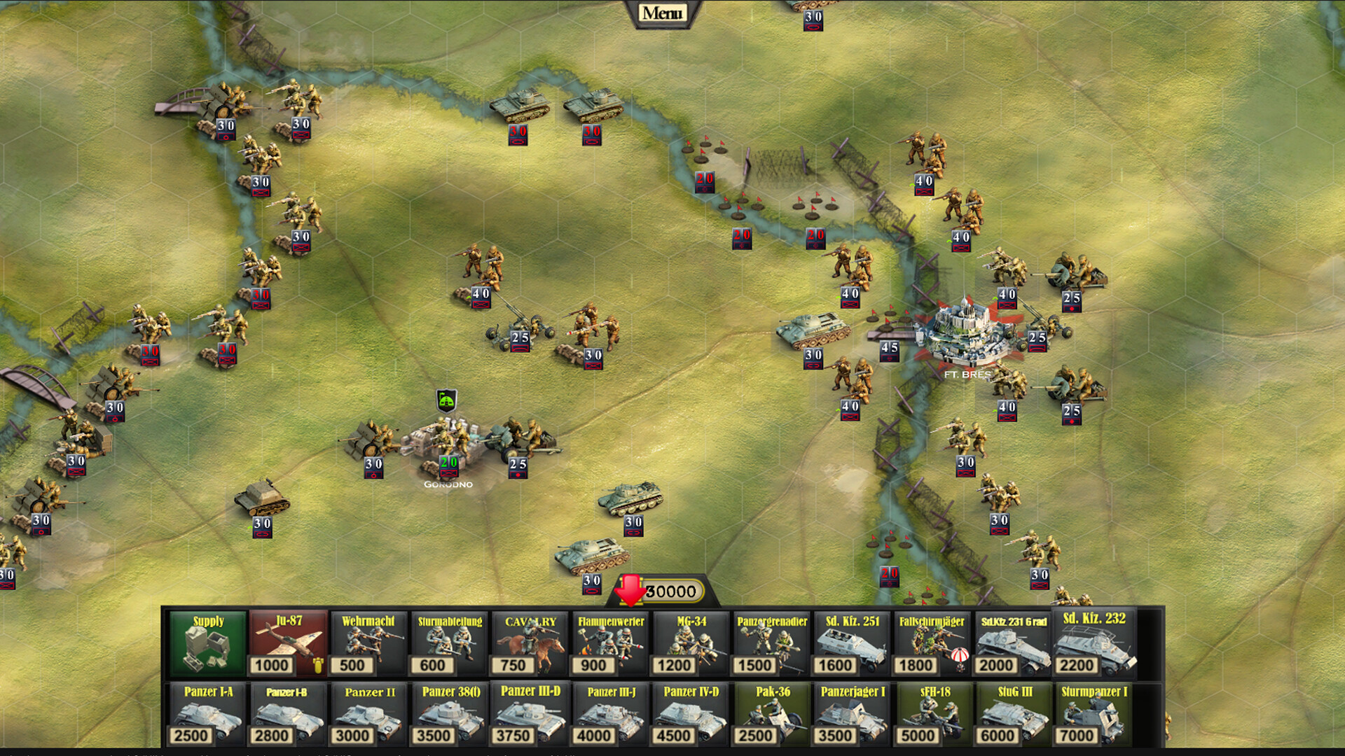 Frontline: Panzers & Generals Vol. I Screenshot 11