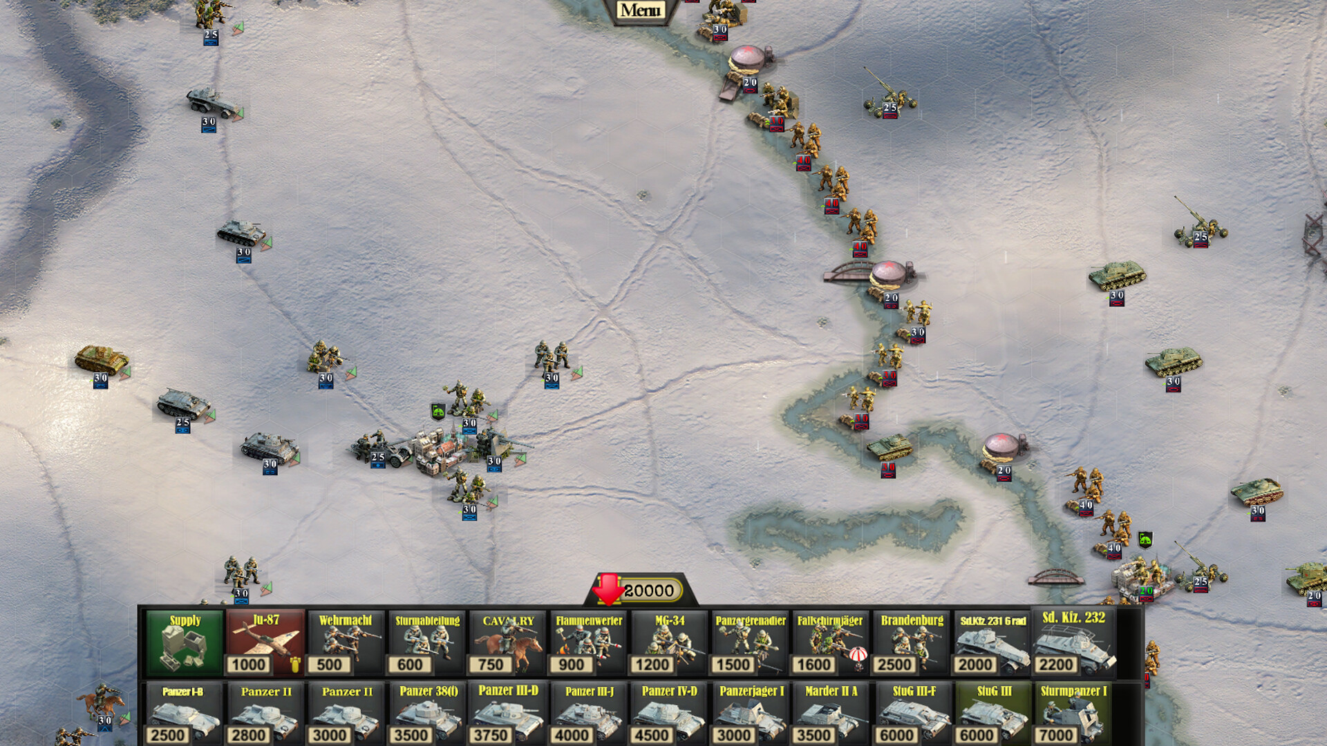 Frontline: Panzers & Generals Vol. I Screenshot 3