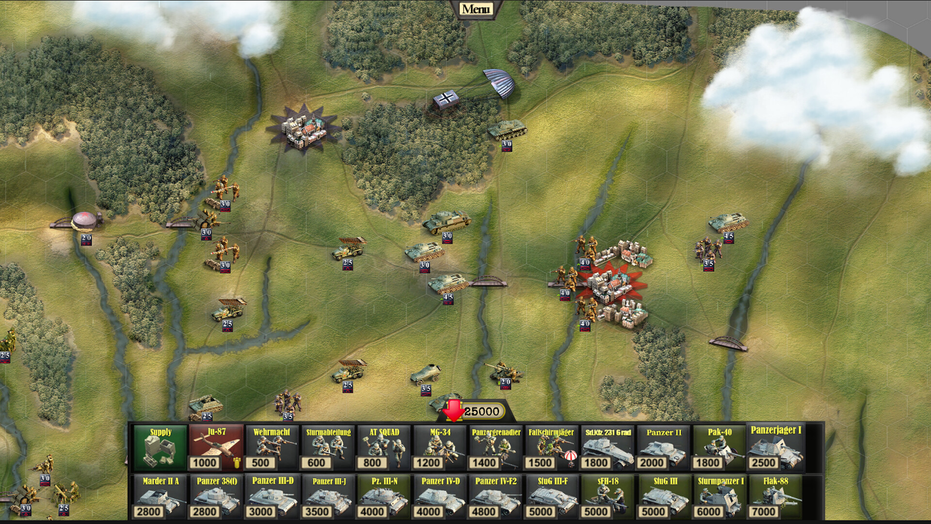 Frontline: Panzers & Generals Vol. I Screenshot 12