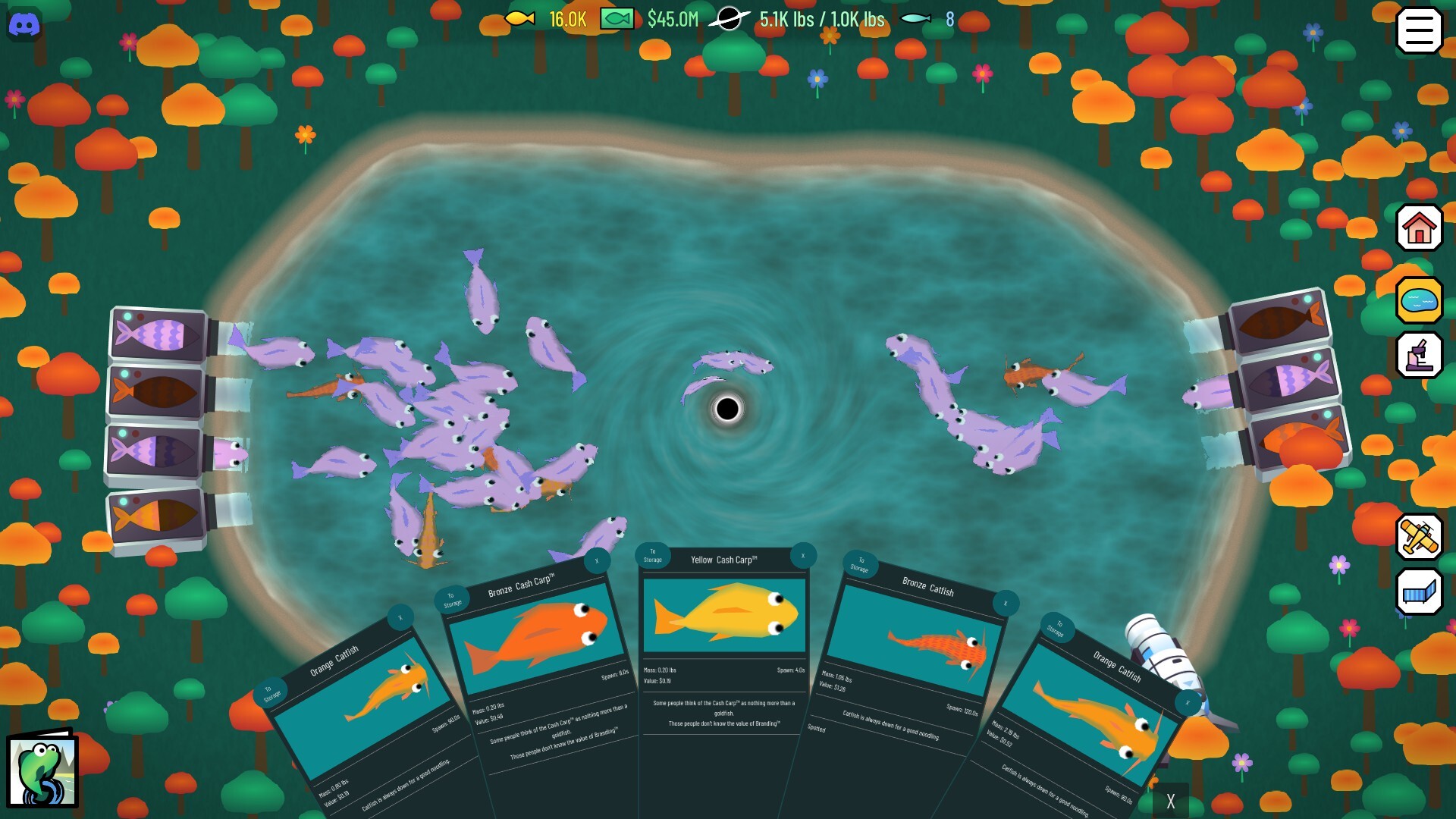 Black Hole Fishing Screenshot 0