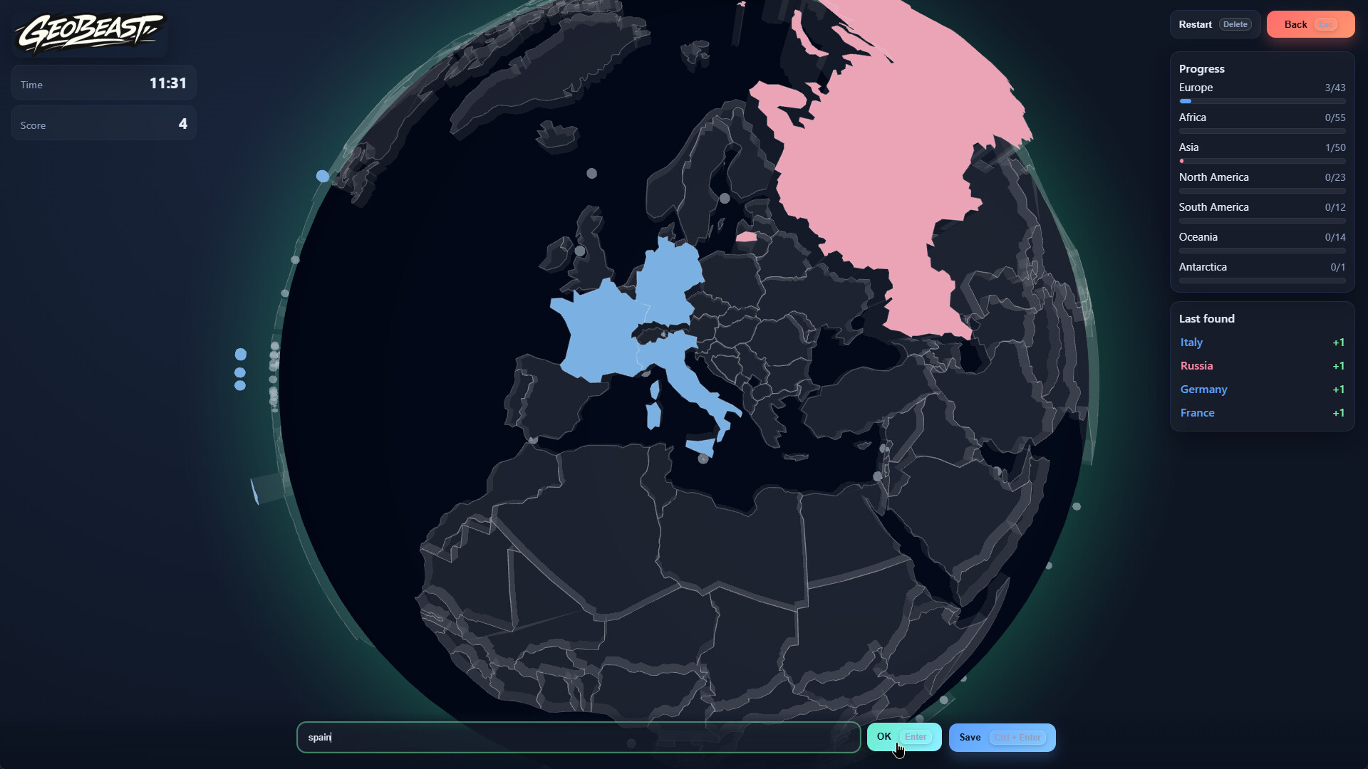 Geobeast Screenshot 2