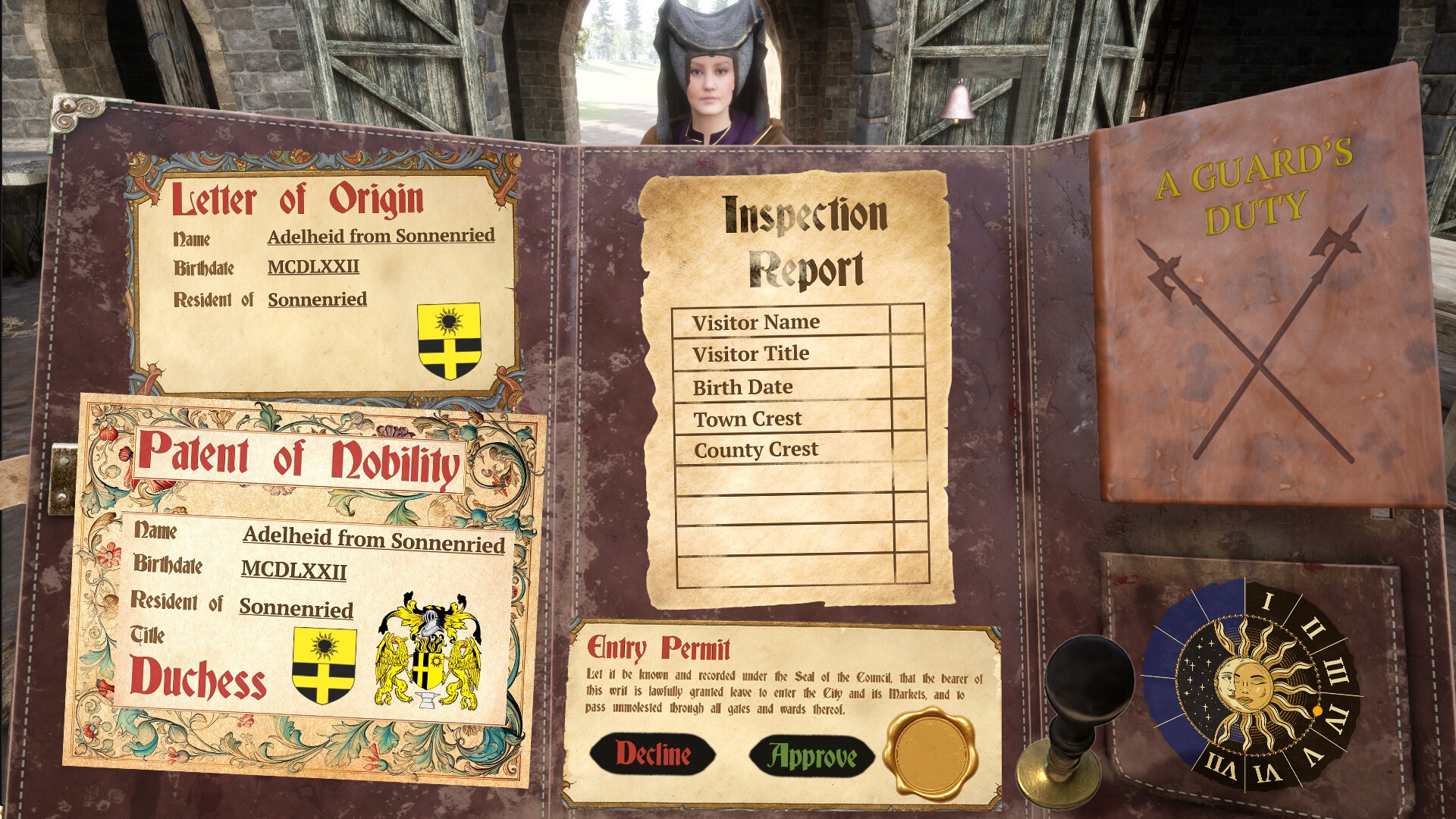 Gate Guard Simulator Screenshot 1