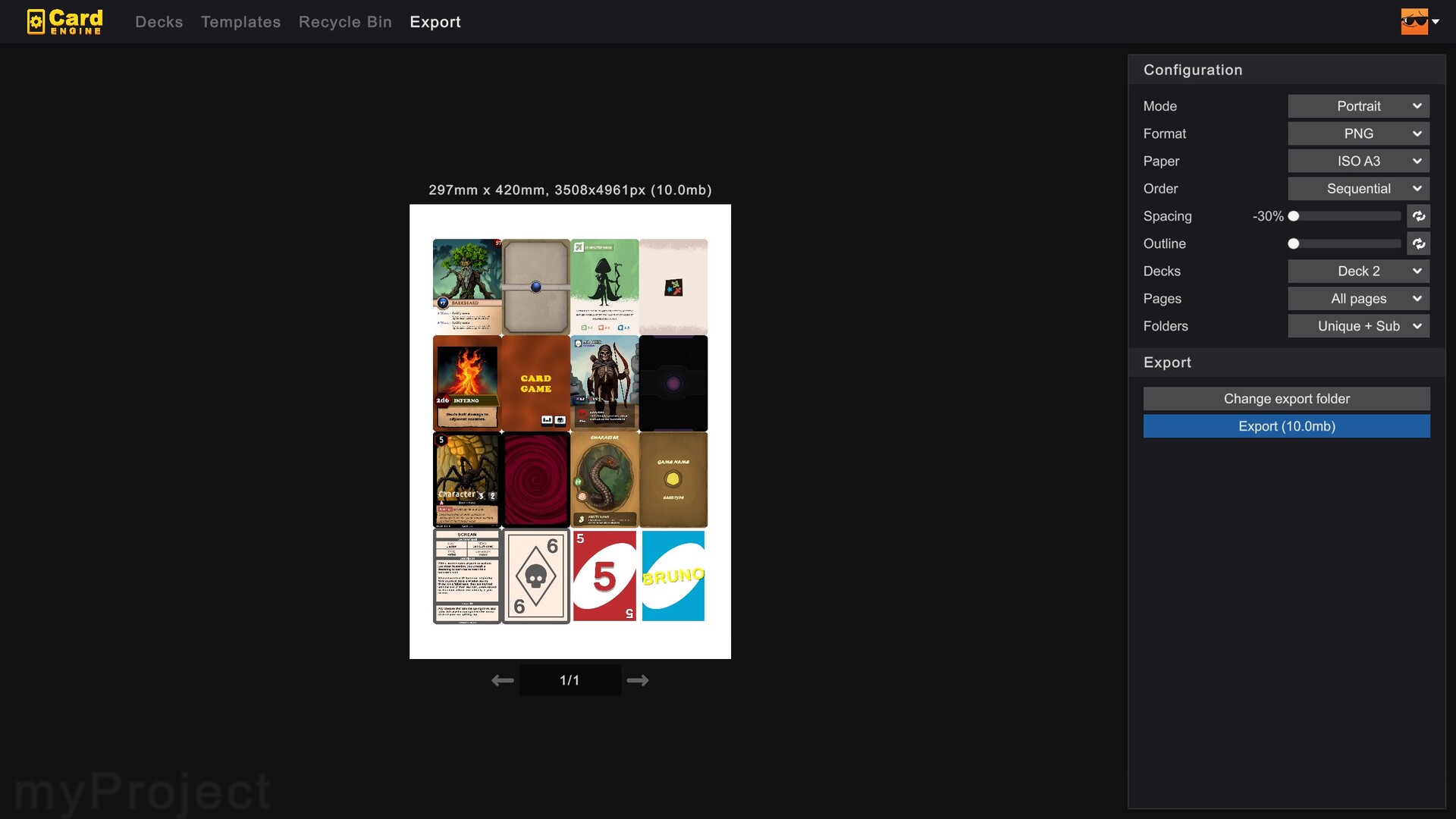 Card Engine Screenshot 5