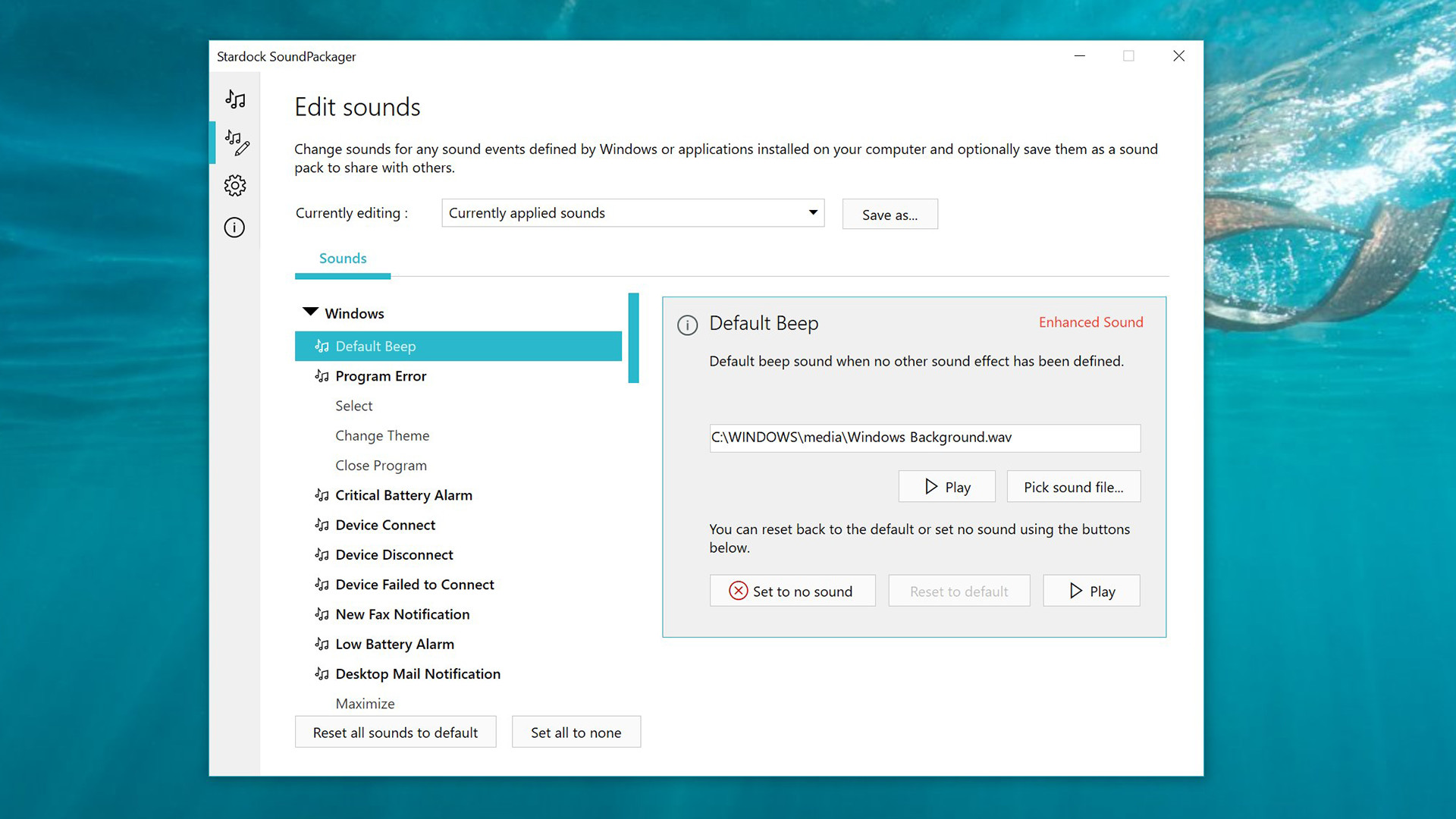 SoundPackager 10 Screenshot 1