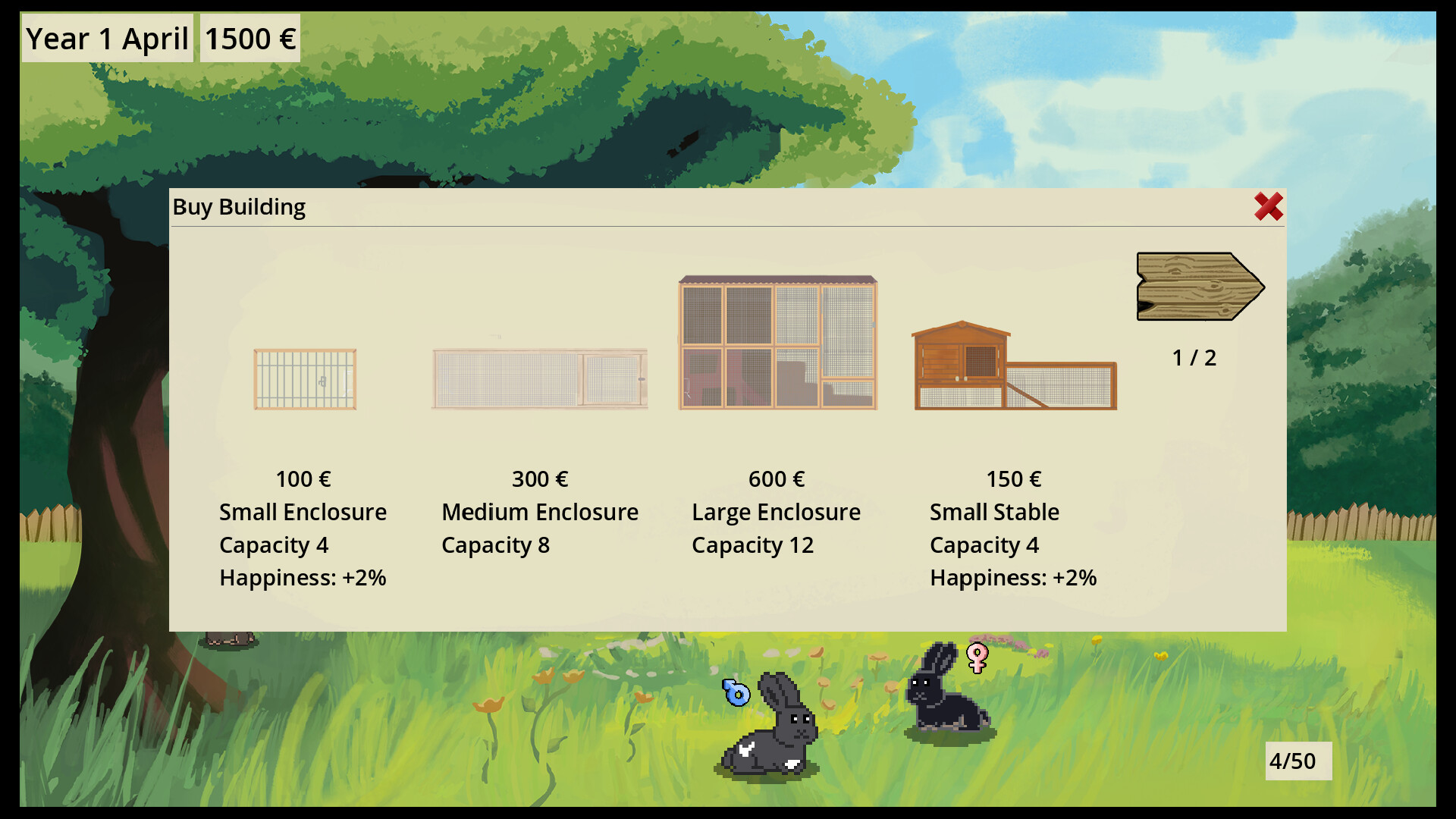 Rare Rabbits - Snuggle Haven Screenshot 3