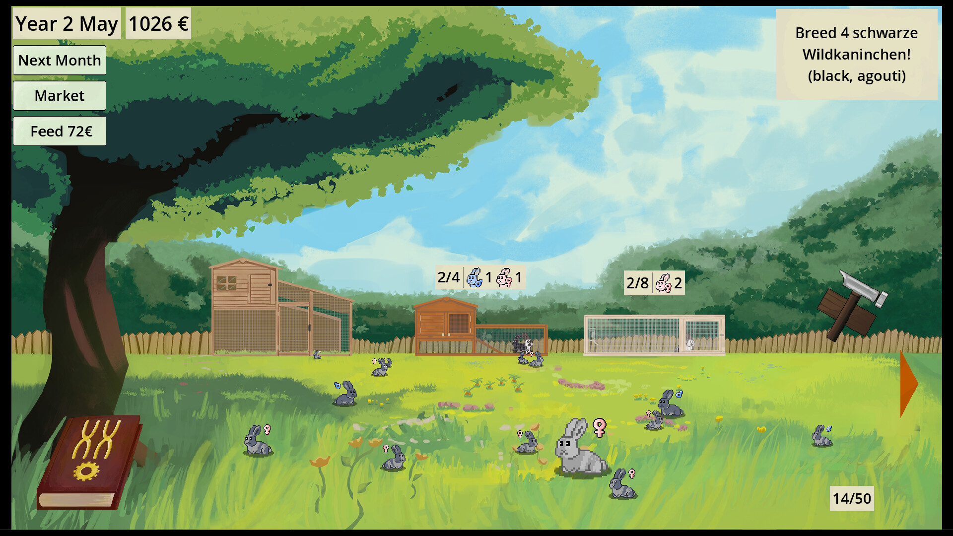 Rare Rabbits - Snuggle Haven Screenshot 0