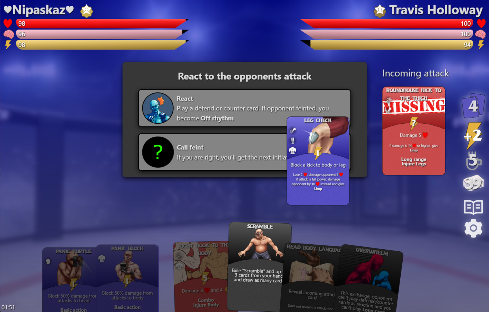 Mixed Martial Cards Screenshot 3