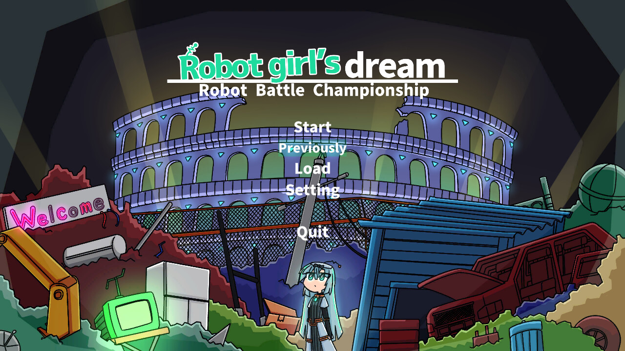 Robot girl's dream -RobotBattleChampionship- Screenshot 0