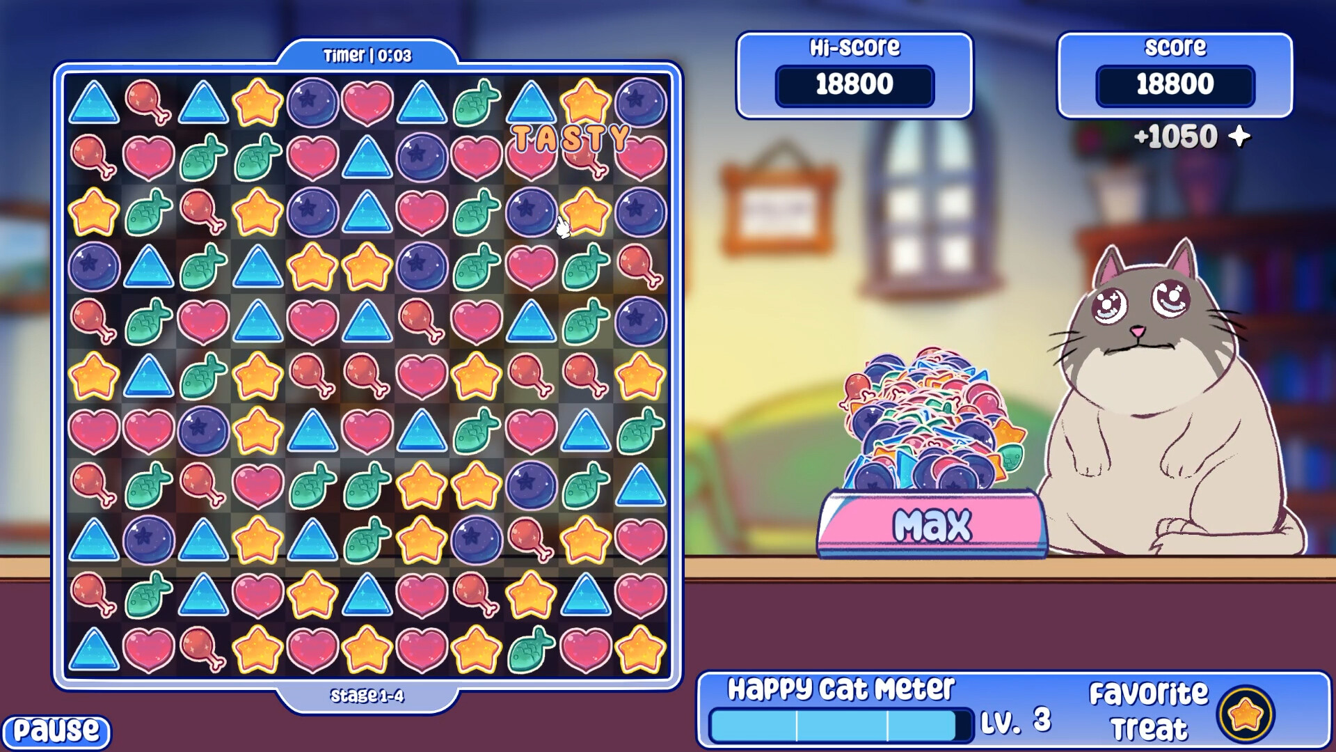 Chowdown Kitty Screenshot 3