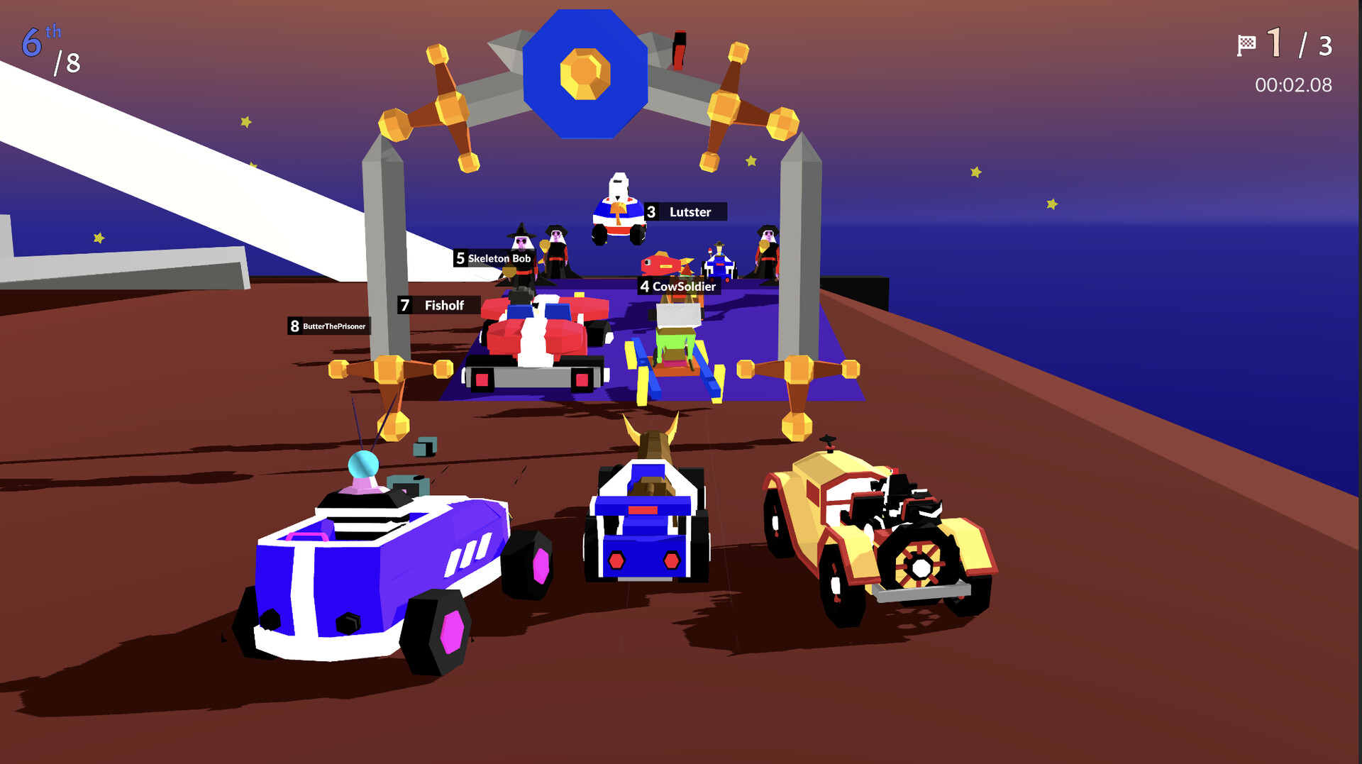 Crafty Racer Screenshot 1