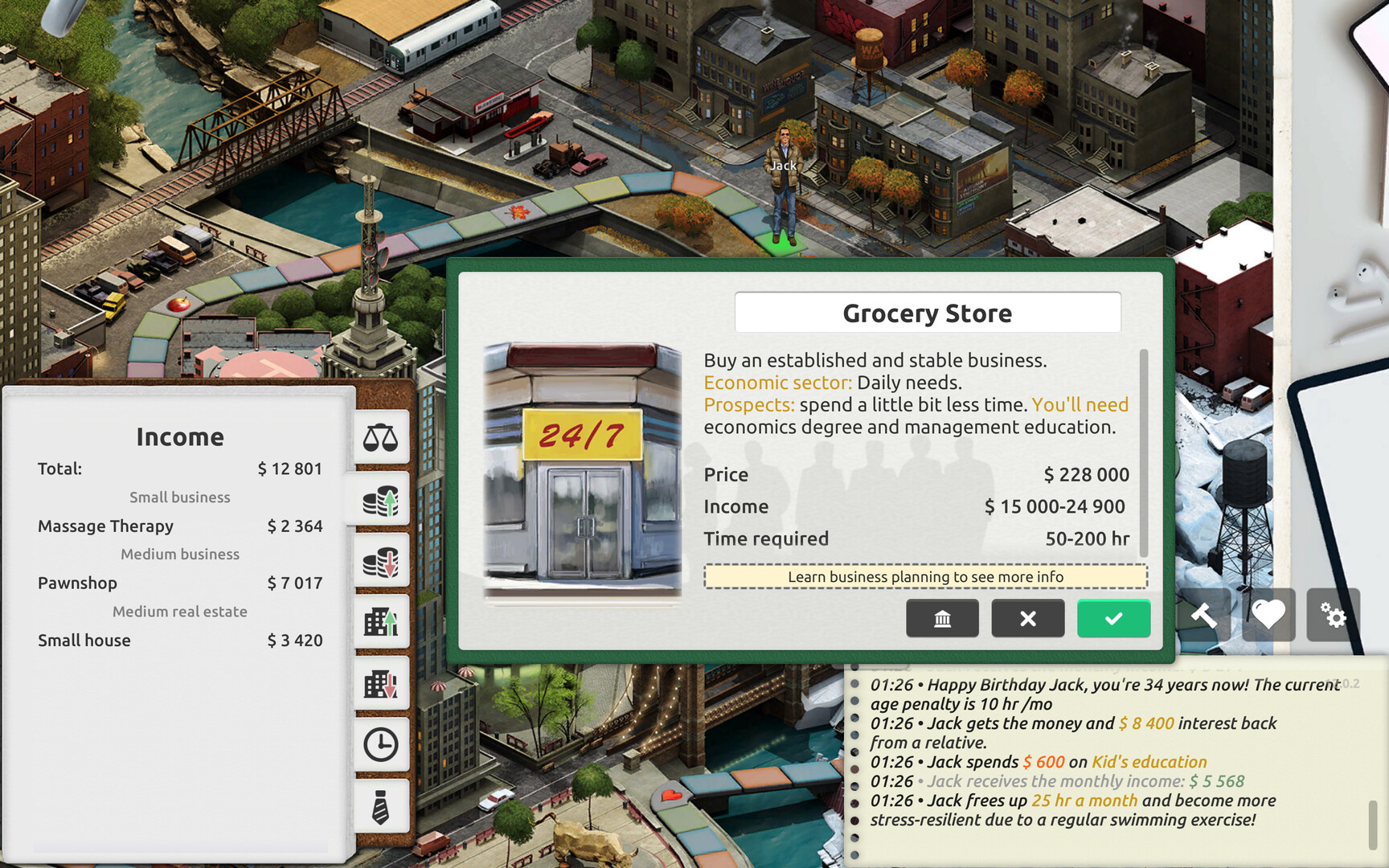 Timeflow – Life Sim Screenshot 3