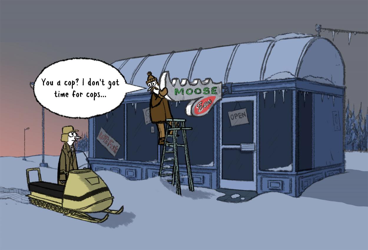 Puzzle Agent Screenshot 2