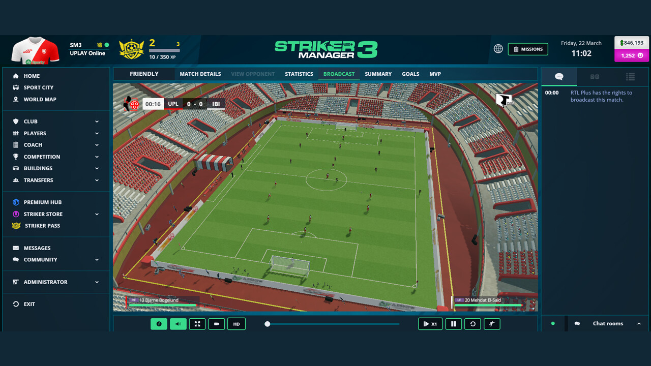 Striker Manager 3 - Online Football Manager Screenshot 6