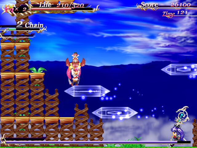 Once upon a time there was a twin-tailed sister princess who was very unfriendly. Screenshot 1