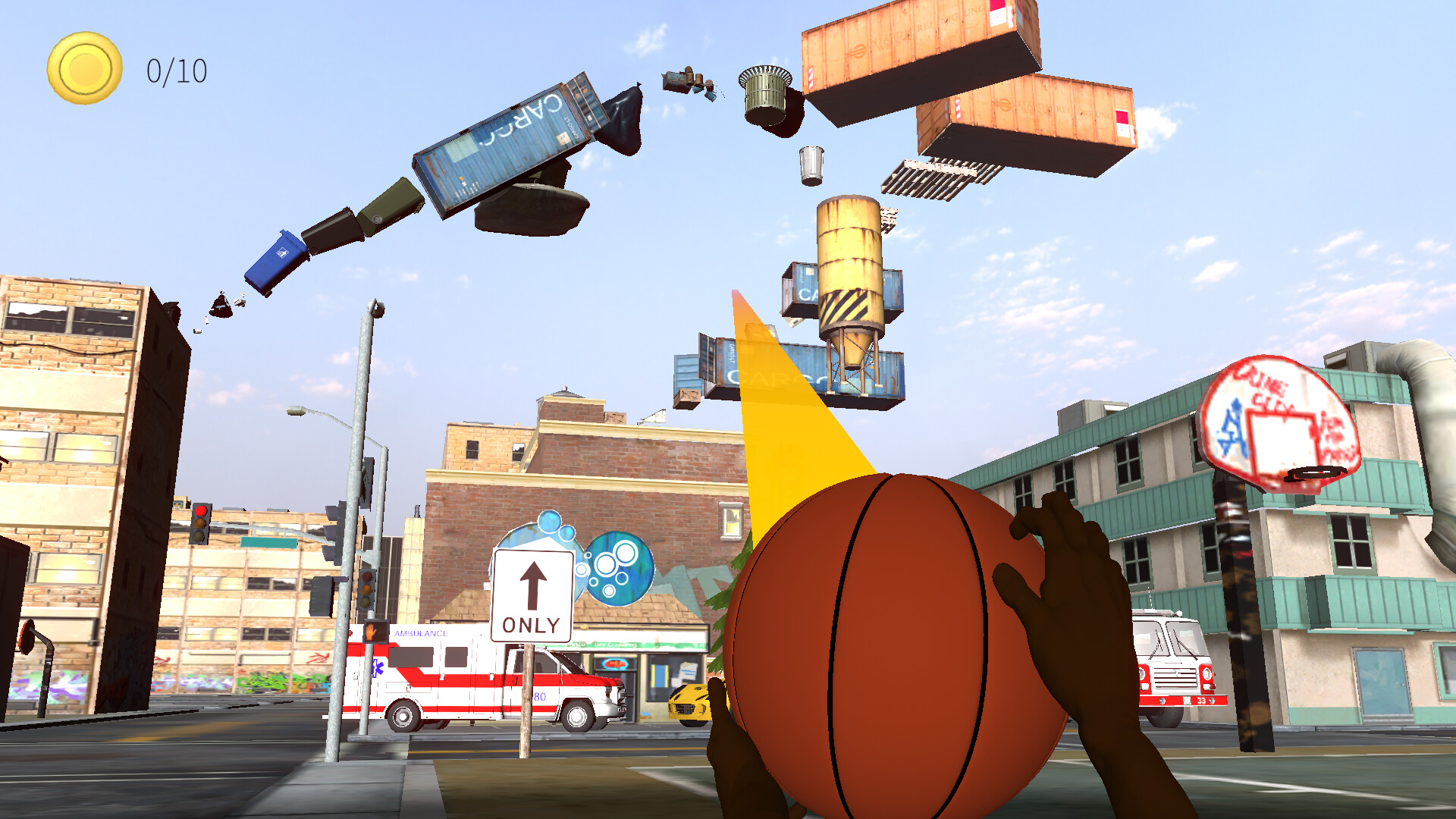 Shoot Up Basketball Pro Screenshot 0