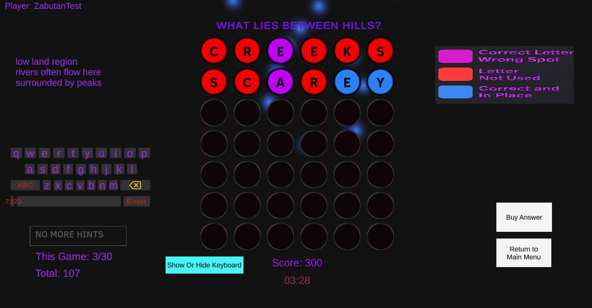 Word Charades Screenshot 3