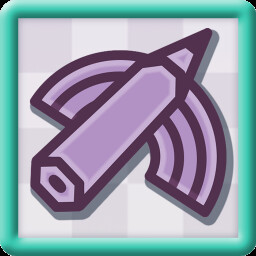 Chalk-full of happiness icon