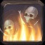 1000 skeletons icon